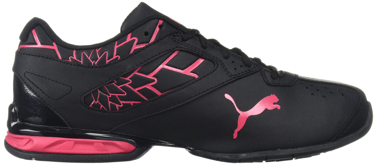 PUMA Womens Tazon 6 Cross Trainer 9 Puma Black-nrgy Rose