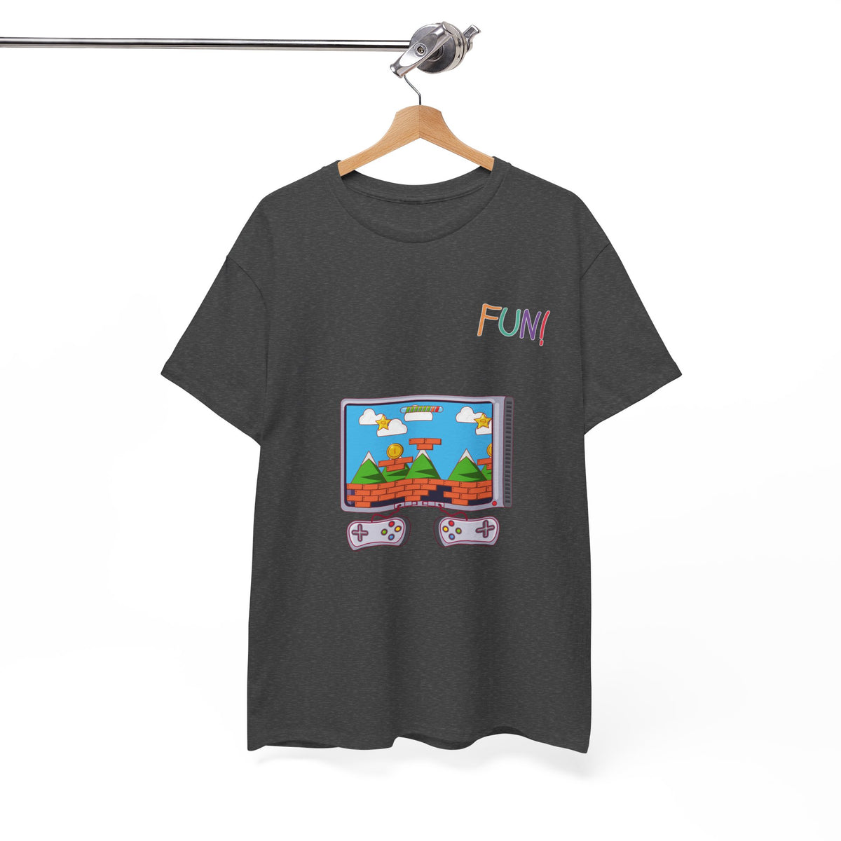 "FUN!!" Retro Gaming T-Shirt