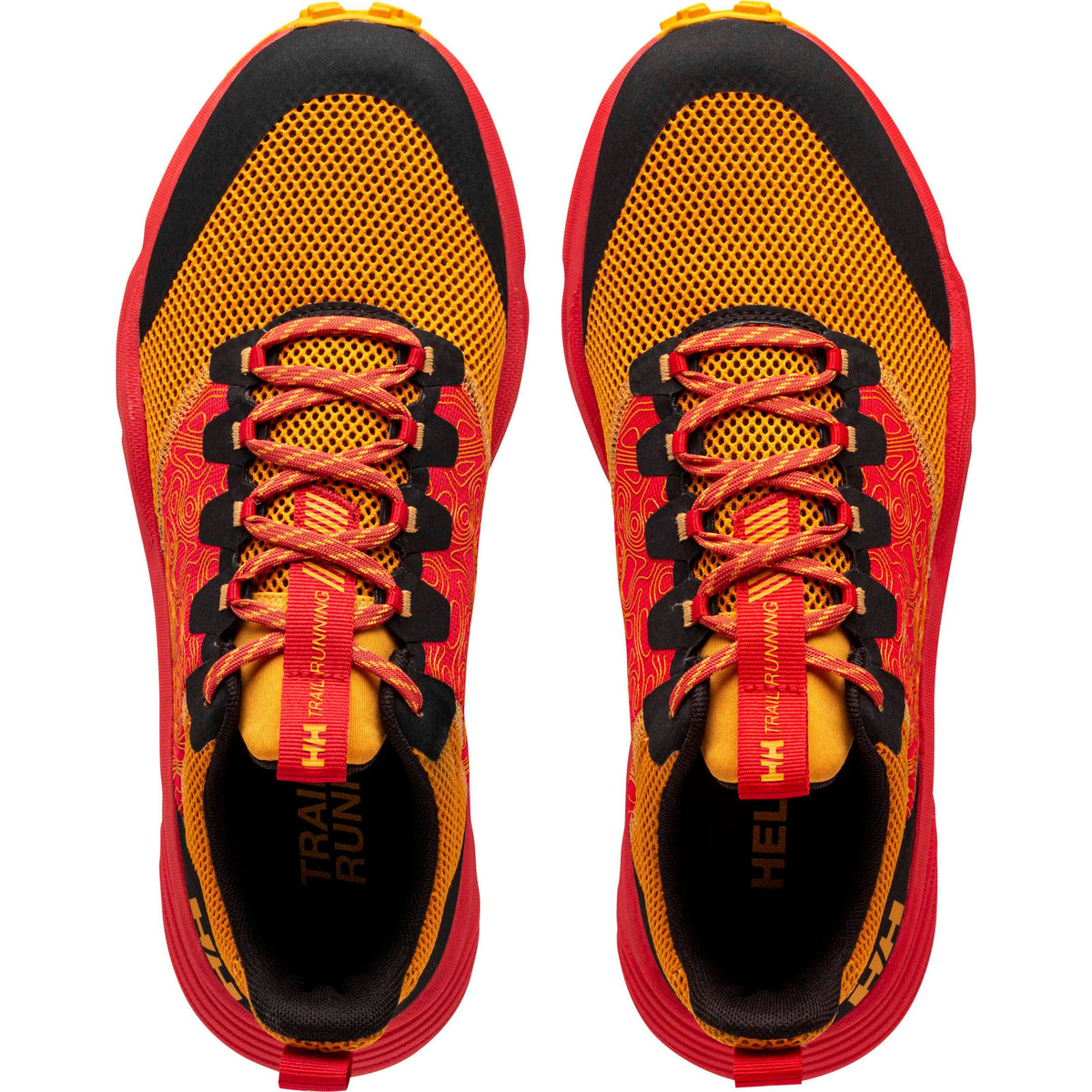 Helly-Hansen Mens Featherswift TR Trail Running Shoes, 328 Cloudberry/Alert Red, 13