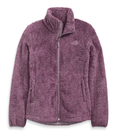 The North Face Women's Printed Multicolor Osito Jacket, Minimal Grey/Pikes Purple, M