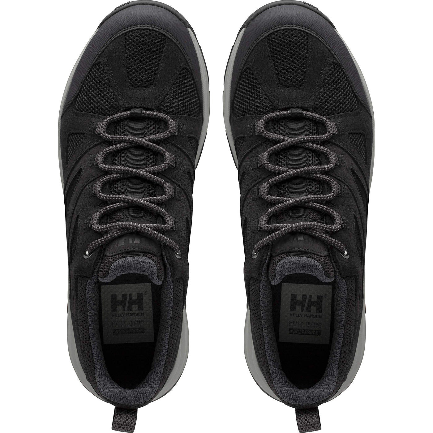 Helly-Hansen Mens Switchback Trail Low HT Performance Lightweight Hiking Sneaker Shoe, 990 Black/Ebony, 11.5