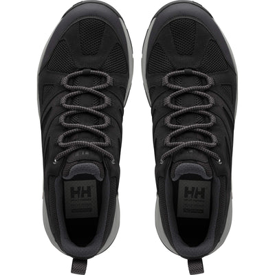 Helly-Hansen Mens Switchback Trail Low HT Performance Lightweight Hiking Sneaker Shoe, 990 Black/Ebony, 11.5
