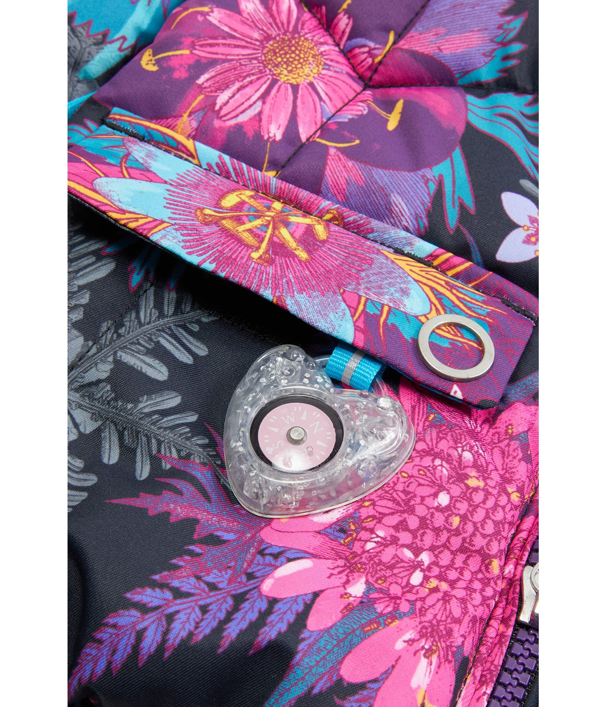 Obermeyer Girl's Roselet Jacket (Toddler/Little Kids/Big Kids) Winter Bouquet 7 Little Kid