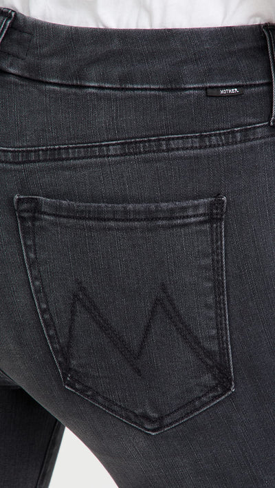 MOTHER Women's The Looker Ankle Fray Jeans 27 Burning Out Lanterns