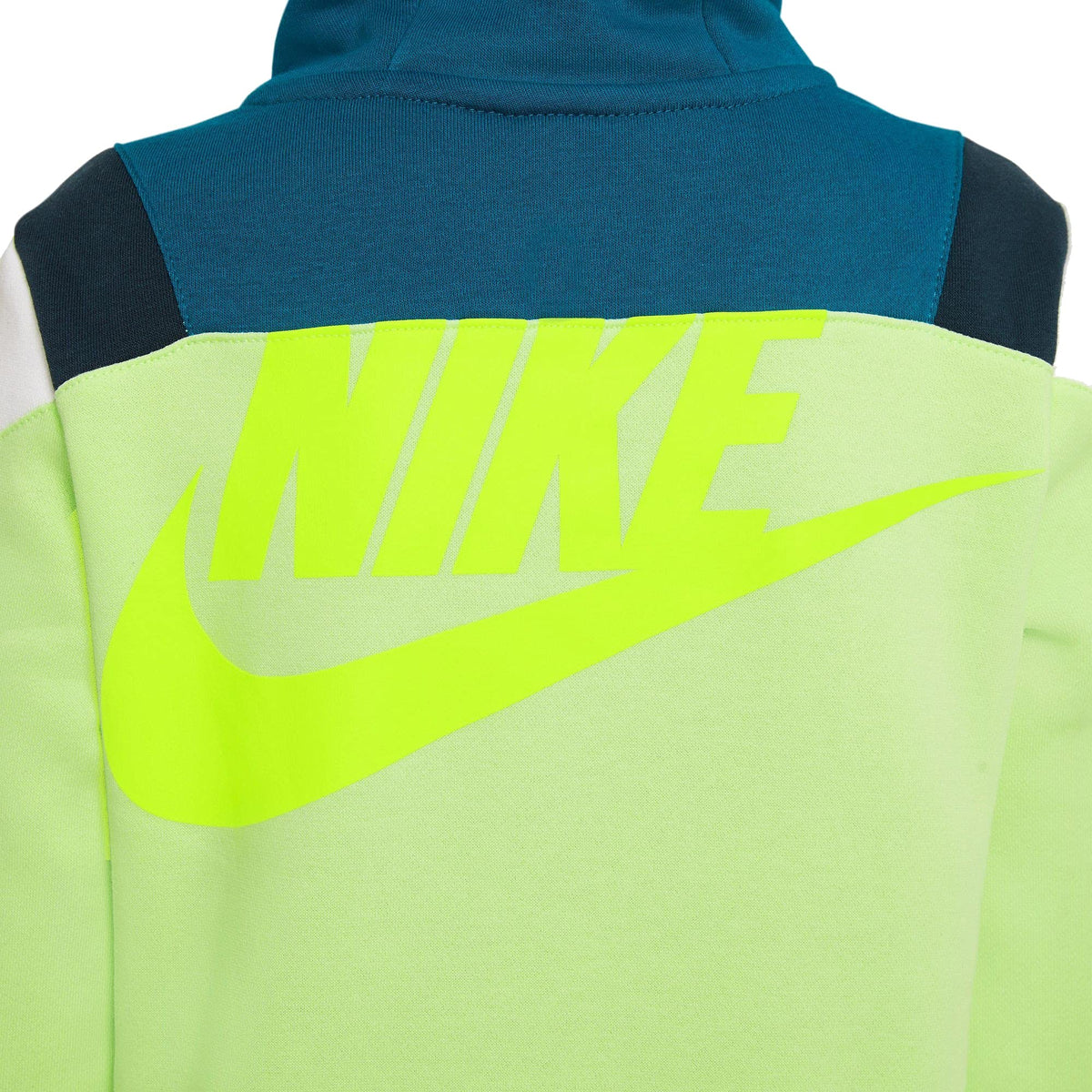 Nike Big Kids' Boys' Sportswear Pullover Hoodie (Large, Green Abyss/Light Liquid Lime/Volt)