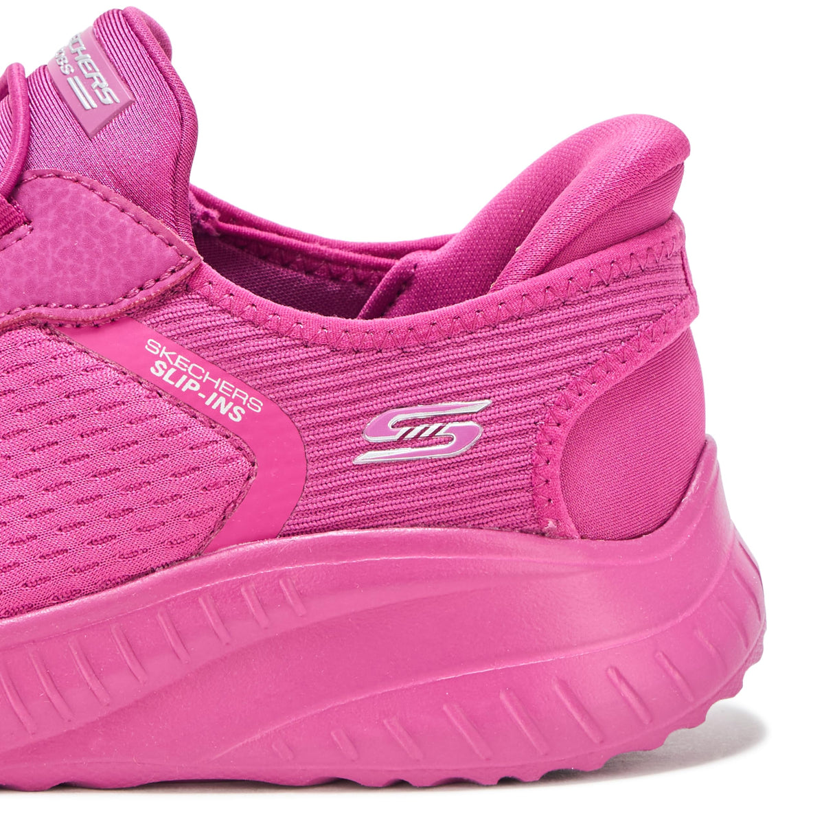 Skechers Women's Hands Free Slip-Ins Bobs Squad Chaos-in Color Sneaker, FUS, 8 Wide