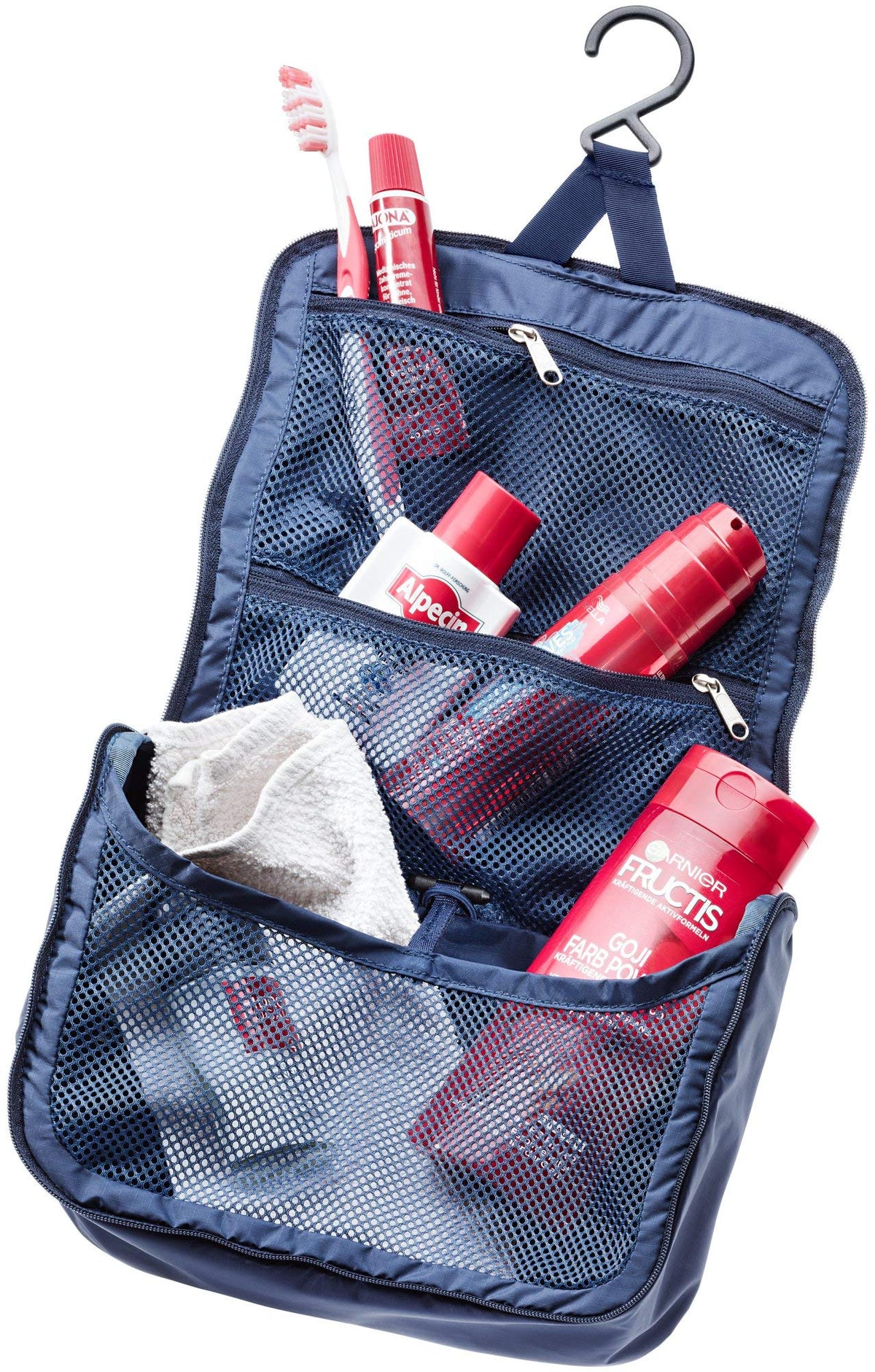 Deuter Unisex – Adult's Wash Center Lite II Toiletry Bag, Midnight-Navy, 3 L