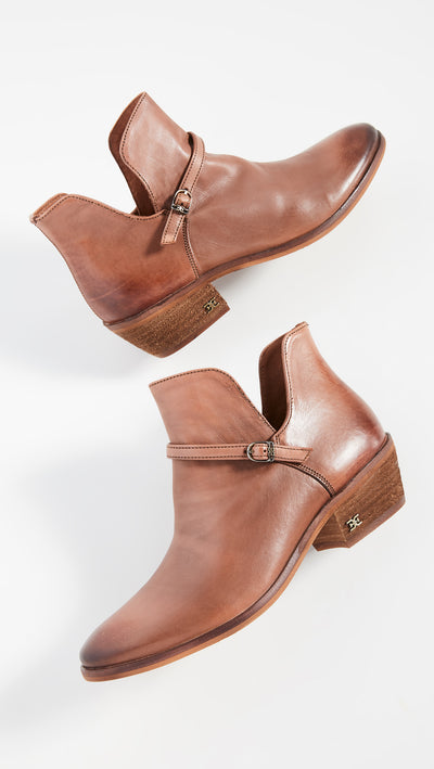 Sam Edelman Palmer Cognac Veg Calf Leather 11