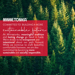 Minnetonka Women's Kilty Suede Soft Leather Sole Moccasin,Brown,9 M US