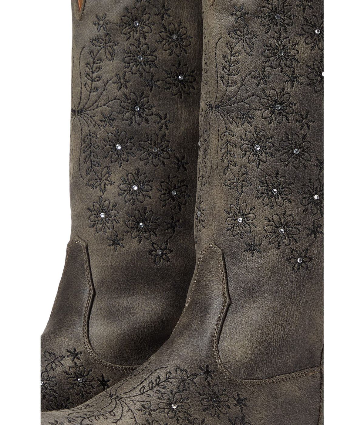 ROPER Ladies Riley Bouquet SnipToe Boot 10 Black