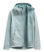 THE NORTH FACE Women's Shelbe Raschel Fleece Hooded Jacket (Standard and Plus Size), Silver Blue Heather, Medium