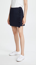 Tory Sport Women's Tech Twill Ruffle Skort Medium Tory Navy