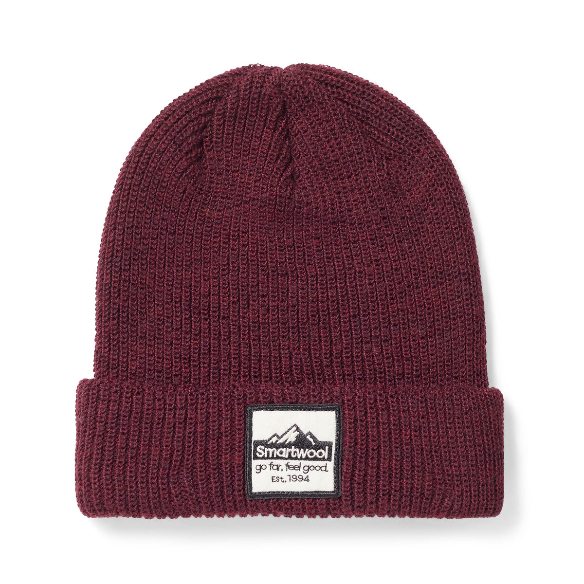 Smartwool Patch Beanie Black Cherry Heather