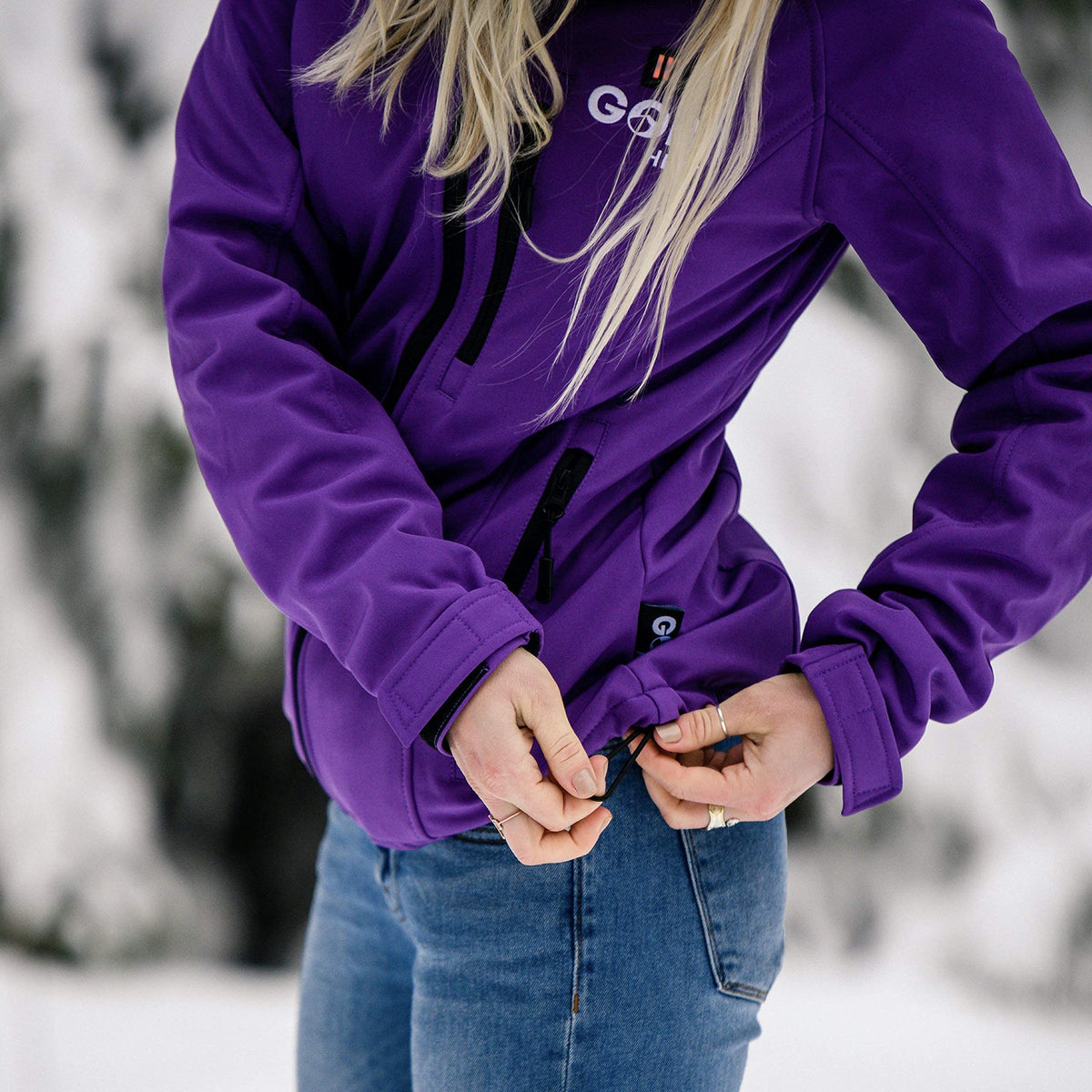 Sahara Women’s Heated Jacket - 10 hrs of Heat | 3 Heat Zones | With Battery & Charger | Machine Washable | All Day Warmth