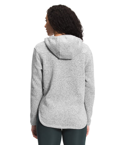 The North Face Women's Crescent Popover, TNF Light Grey Heather, L