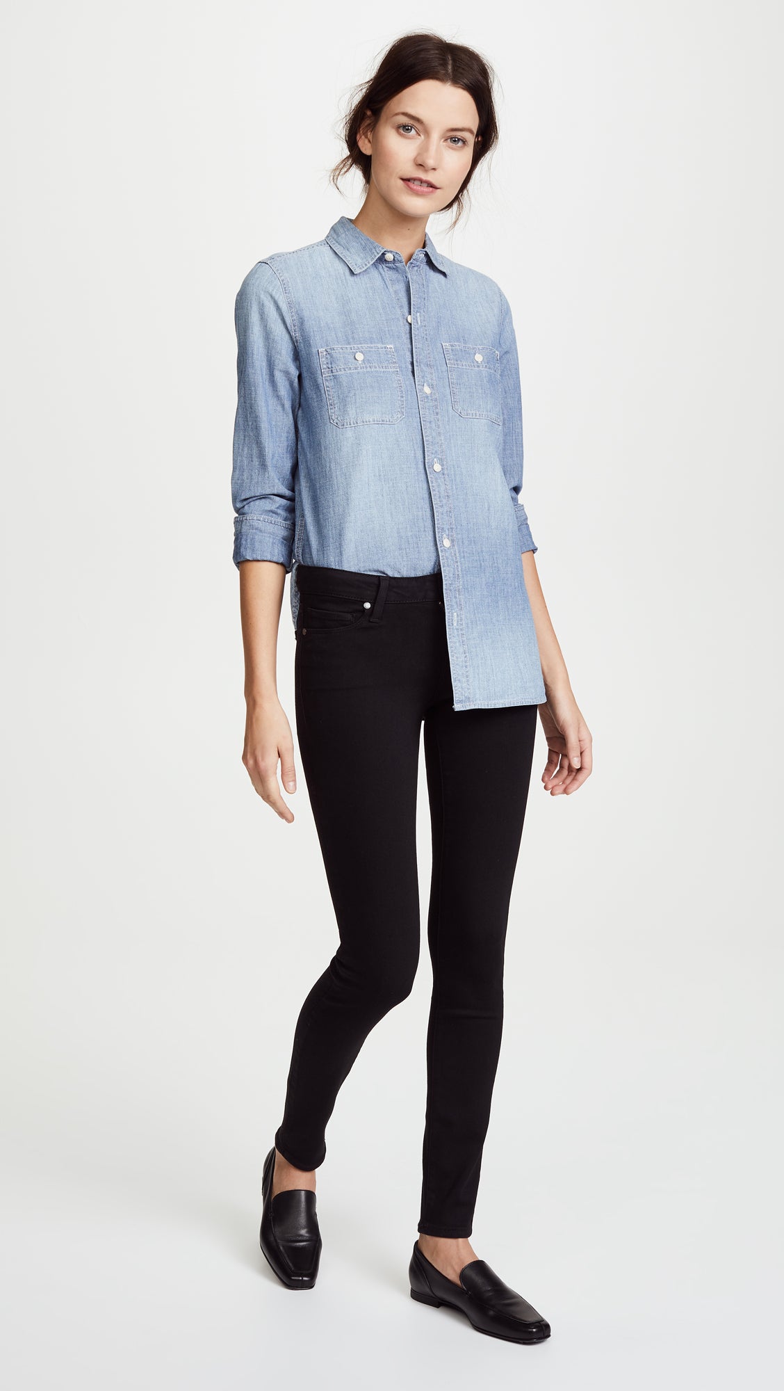 PAIGE Women's Verdugo Ultra Skinny Jean, Black Shadow, 25