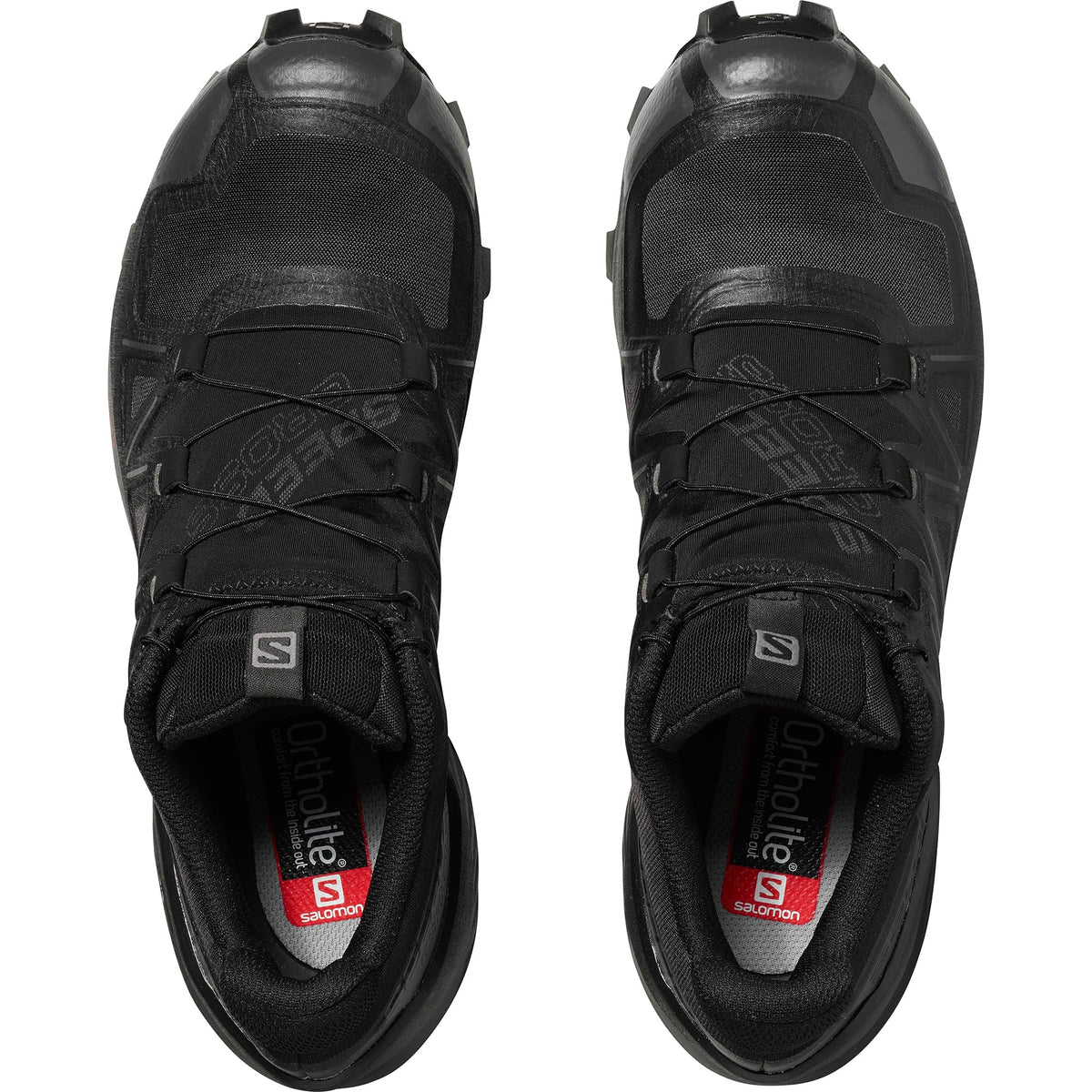 Salomon Women’s Speedcross 5 GTX, Waterproof Trail Running Shoes - Black/Black/Phantom - 10.5