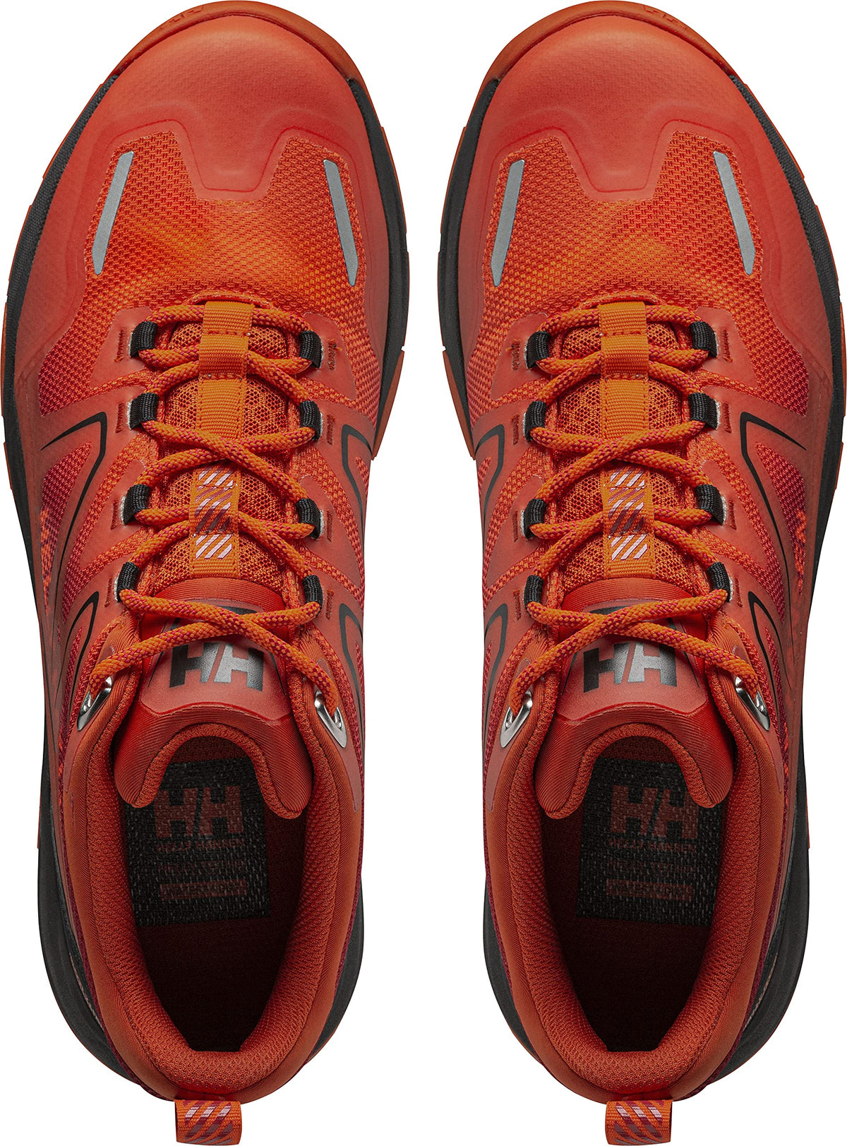 Helly-Hansen Men's Cascade Low HT Waterproof Breathable Lightweight Hiking Sneaker, 226 Bright Orange/Black, 10.5