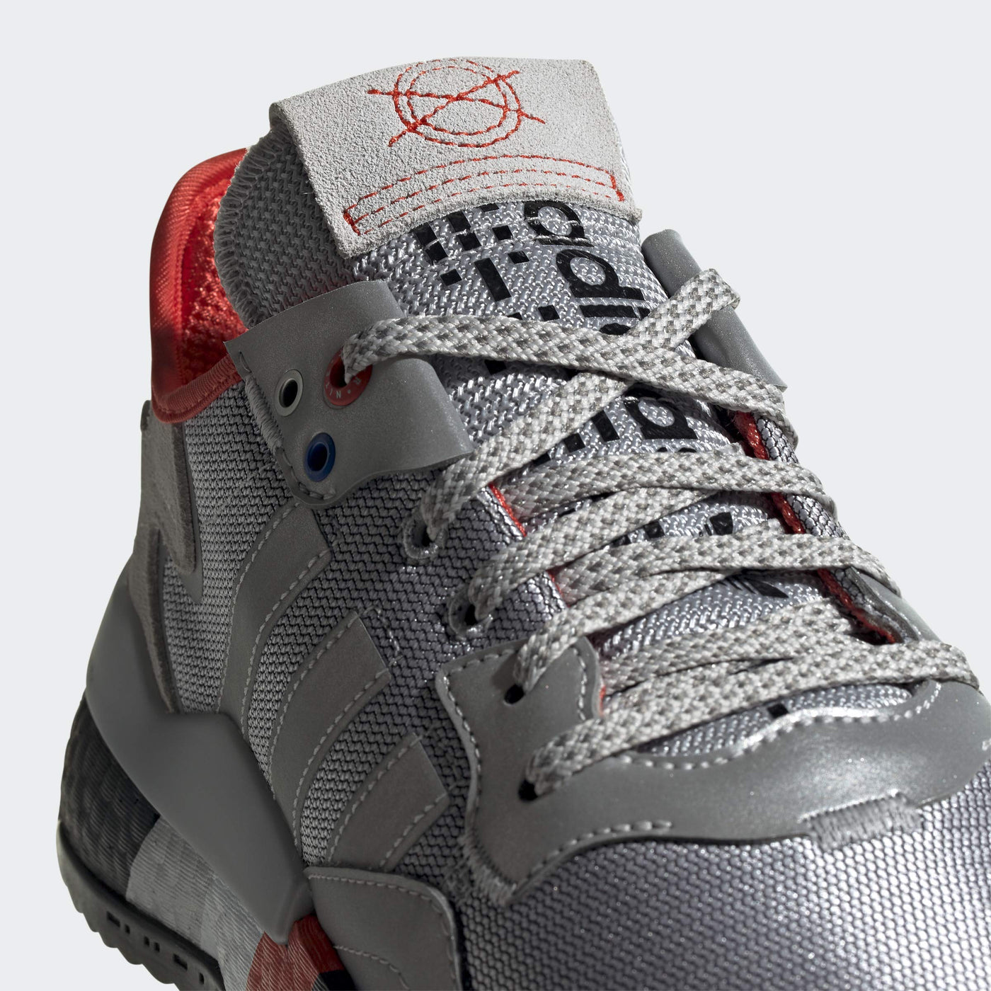 adidas Nite Jogger Silver/Silver/Black 9 D (M)