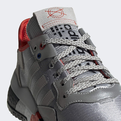 adidas Nite Jogger Silver/Silver/Black 9 D (M)