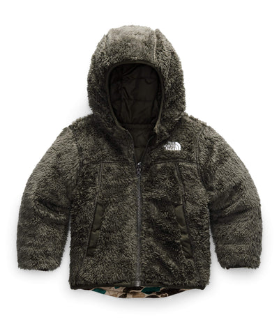 THE NORTH FACE Toddler Reversible Mount Chimborazo Hoodie - Hawthorne Khaki Duck Camo Print 3T