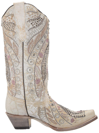 Corral Boots E1547 11 White