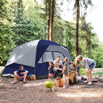 Forceatt 8 Person Tent, Waterproof and Ventilated Camping Tent for 4 Seasons, Dome Cabin Tent with Storage Bag, The Tent has a Large Space for Family Gatherings, Hikingand and Outdoors Activities