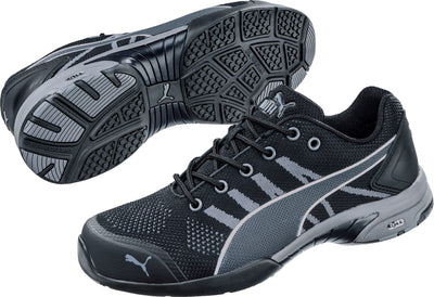 PUMA Women's Celerity Knit Black WNS Sneaker, 6.5