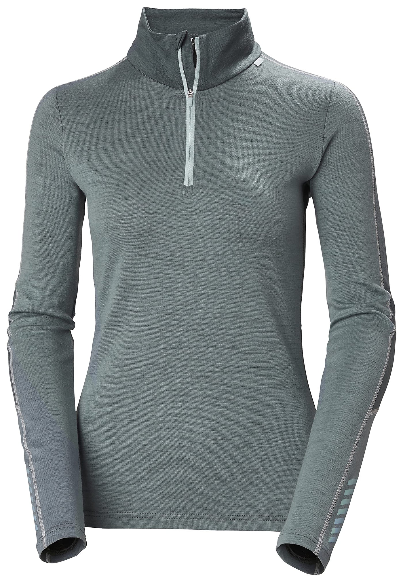 Helly-Hansen Womens LIFA Merino Lightweight 1/2 Zip Base Layer Shirt, 591 Trooper, Large