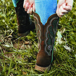 DURANGO Women's DRD0436 Boots, Juniper Brown, 10