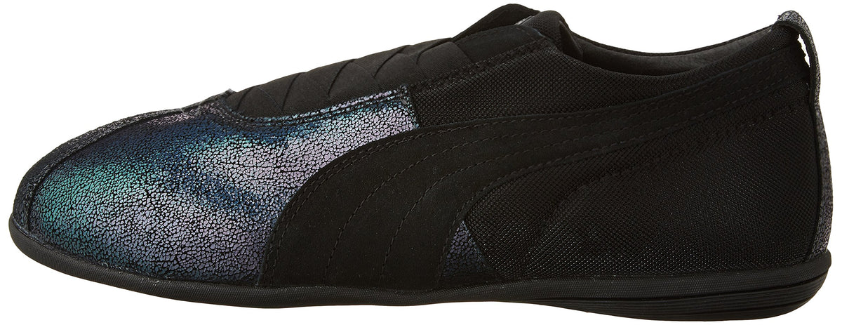 PUMA womens Eskiva Low Deep Summer Slip on Sneakers 8.5 Black