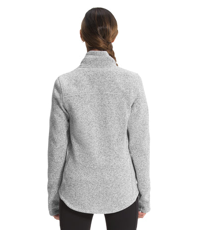 THE NORTH FACE Women's Crescent Full Zip, TNF Light Grey Heather, XXL