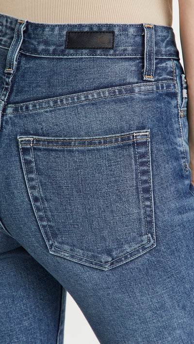AG Adriano Goldschmied Women's Alexxis Slim Jeans, 10 Years Ellwood, 31