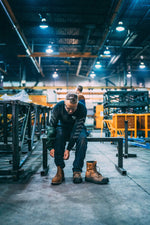 Kodiak Men's McKinney Composite Toe Water-Resistant Chelsea Industrial Boot, Black, 7.5 Wide