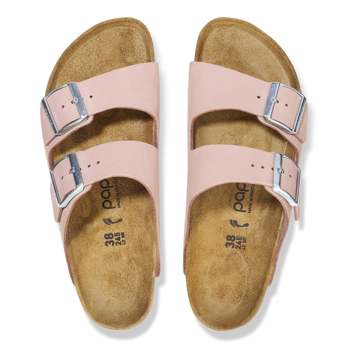 Birkenstock Women's Arizona Platform Flex Sandals, Soft Pink, 6 Medium US