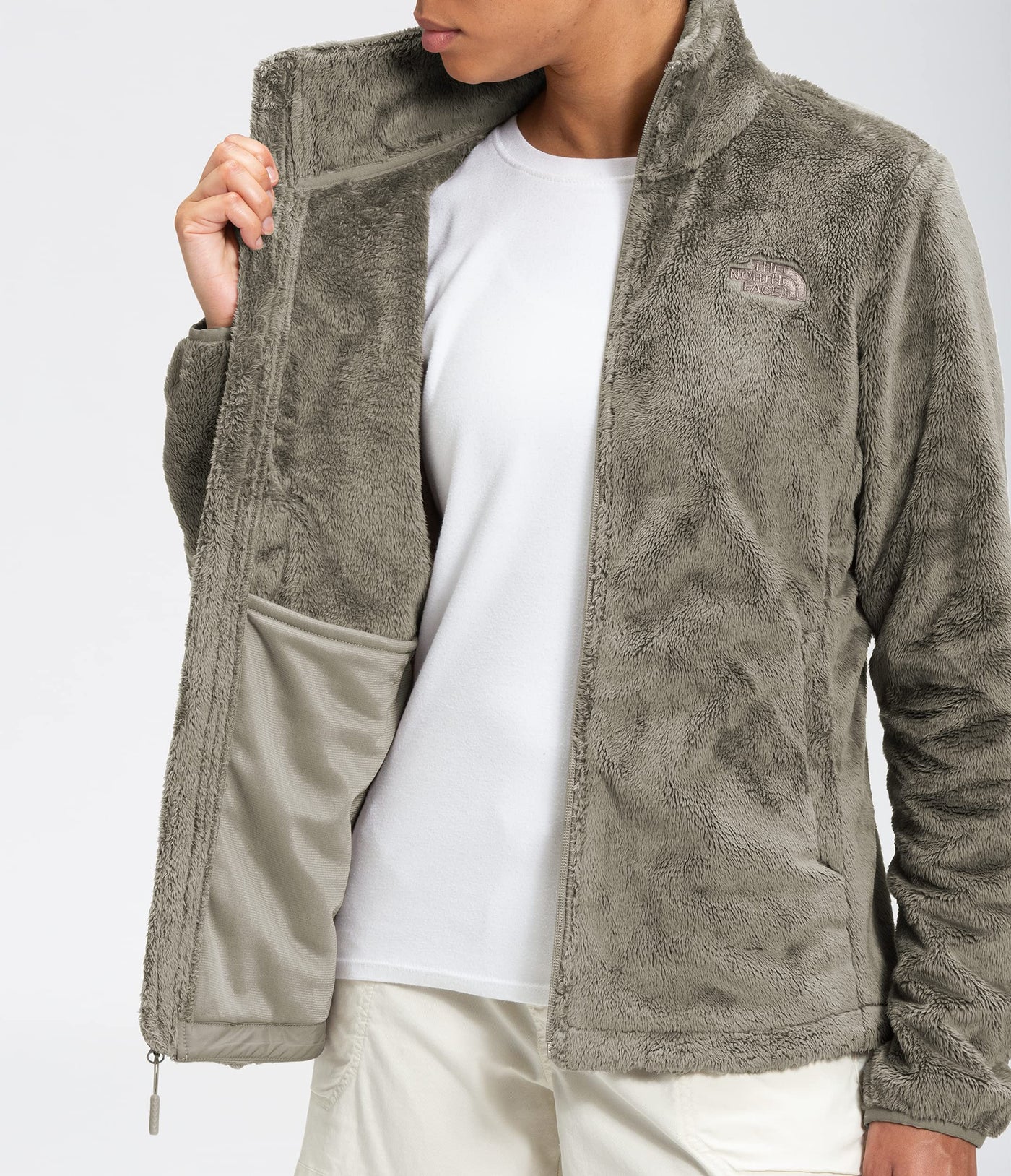 The North Face Women's Osito Jacket, Mineral Grey, M