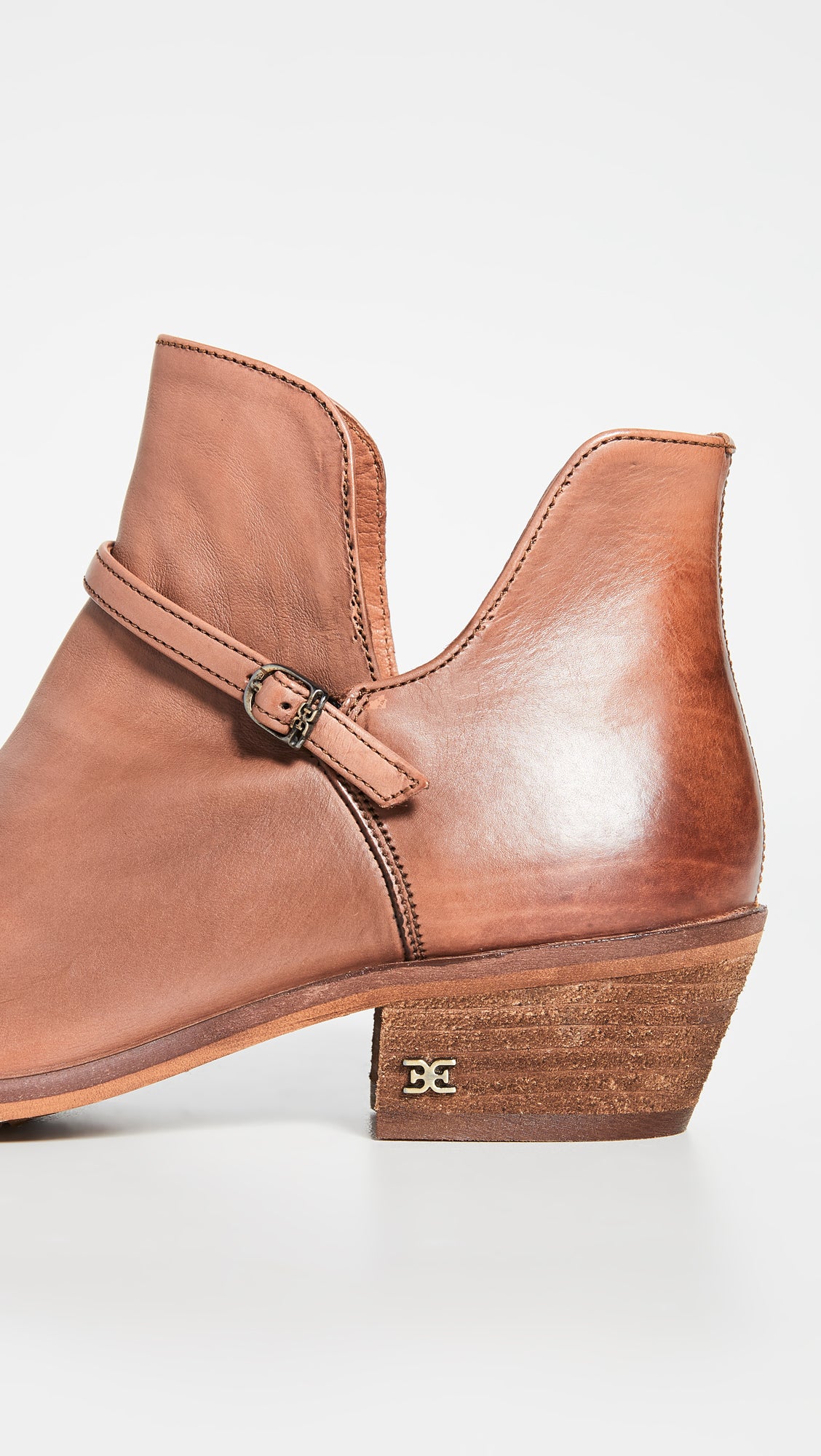 Sam Edelman Palmer Cognac Veg Calf Leather 11