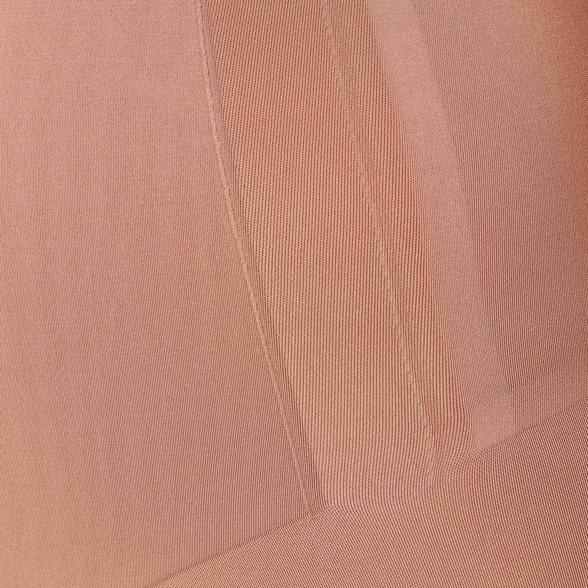 SPANX OnCore High-Waisted Mid-Thigh Short Cafe Au Lait XS